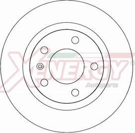 AP XENERGY X601467 - Disque de frein cwaw.fr