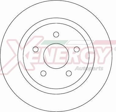 AP XENERGY X601476 - Disque de frein cwaw.fr