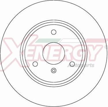 AP XENERGY X601478 - Disque de frein cwaw.fr