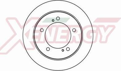 AP XENERGY X601090 - Disque de frein cwaw.fr