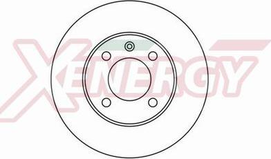 AP XENERGY X601040 - Disque de frein cwaw.fr