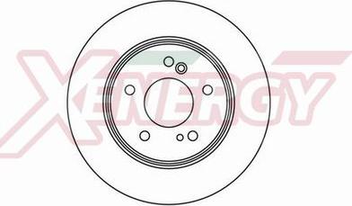 AP XENERGY X601050 - Disque de frein cwaw.fr