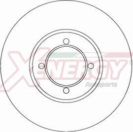 AP XENERGY X601191 - Disque de frein cwaw.fr