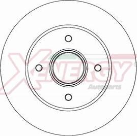 AP XENERGY X601354BS - Disque de frein cwaw.fr