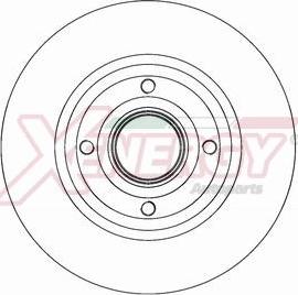 AP XENERGY X601330 - Disque de frein cwaw.fr