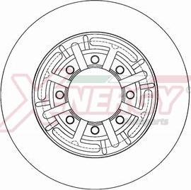 AP XENERGY X601296 - Disque de frein cwaw.fr