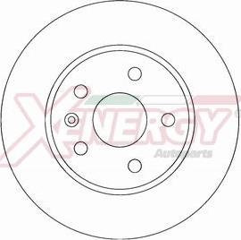 AP XENERGY X602614 - Disque de frein cwaw.fr