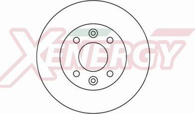 AP XENERGY X602055 - Disque de frein cwaw.fr