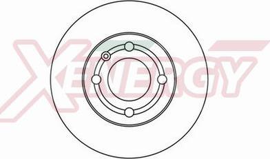 AP XENERGY X602060 - Disque de frein cwaw.fr