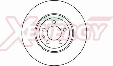 AP XENERGY X602002 - Disque de frein cwaw.fr