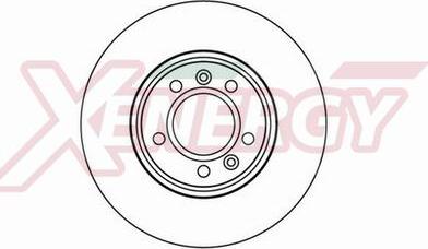 AP XENERGY X602037 - Disque de frein cwaw.fr