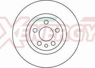 AP XENERGY X602026 - Disque de frein cwaw.fr