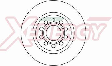 AP XENERGY X602191 - Disque de frein cwaw.fr