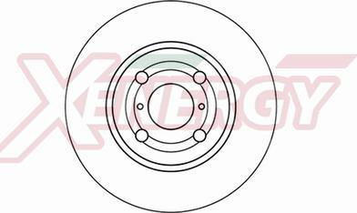 AP XENERGY X602147 - Disque de frein cwaw.fr