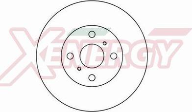 AP XENERGY X602105 - Disque de frein cwaw.fr