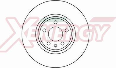 AP XENERGY X602180 - Disque de frein cwaw.fr