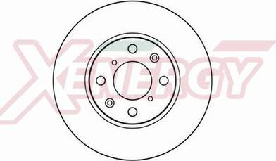 AP XENERGY X602124 - Disque de frein cwaw.fr