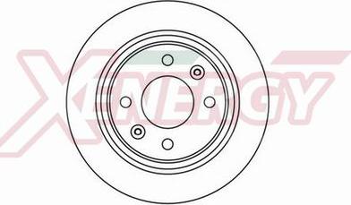 AP XENERGY X602215 - Disque de frein cwaw.fr