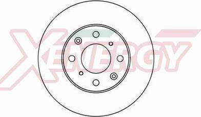 AP XENERGY X602228 - Disque de frein cwaw.fr