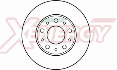 AP XENERGY X602278 - Disque de frein cwaw.fr