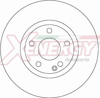 AP XENERGY X602741 - Disque de frein cwaw.fr