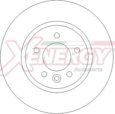 AP XENERGY X602750 - Disque de frein cwaw.fr