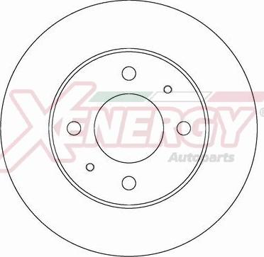 AP XENERGY X602752 - Disque de frein cwaw.fr