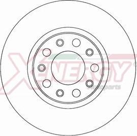 AP XENERGY X602711 - Disque de frein cwaw.fr