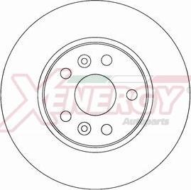 AP XENERGY X602723 - Disque de frein cwaw.fr