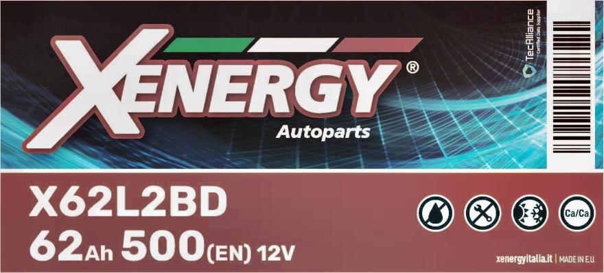 AP XENERGY X62L2BD - Batterie de démarrage cwaw.fr