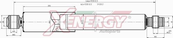 AP XENERGY X094444 - Amortisseur cwaw.fr