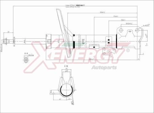 AP XENERGY X040335 - Amortisseur cwaw.fr