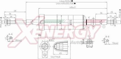 AP XENERGY X041349 - Amortisseur cwaw.fr