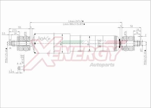 AP XENERGY X006443 - Amortisseur cwaw.fr