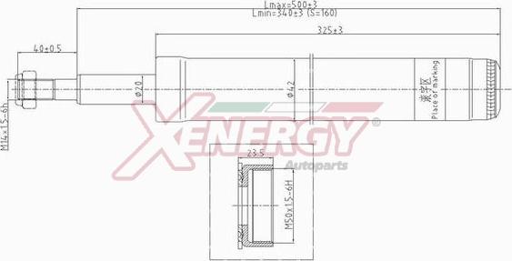 AP XENERGY X001363 - Amortisseur cwaw.fr