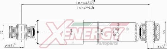 AP XENERGY X0021343 - Amortisseur cwaw.fr