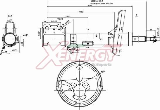 AP XENERGY X0113334 - Amortisseur cwaw.fr