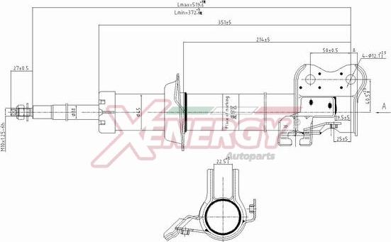 AP XENERGY X080632 - Amortisseur cwaw.fr