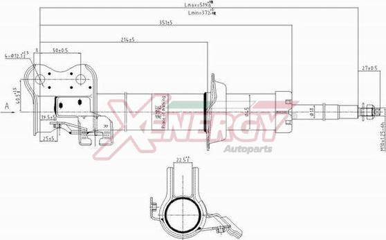 AP XENERGY X079632 - Amortisseur cwaw.fr