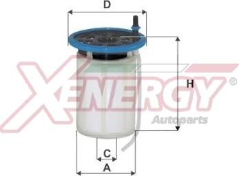 AP XENERGY X159996 - Filtre à carburant cwaw.fr