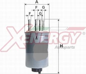 AP XENERGY X1599691 - Filtre à carburant cwaw.fr