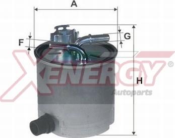 AP XENERGY X1599805 - Filtre à carburant cwaw.fr