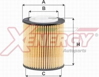 AP XENERGY X1596676 - Filtre à huile cwaw.fr