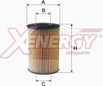 AP XENERGY X1596744 - Filtre à huile cwaw.fr