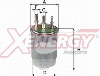 AP XENERGY X1598421 - Filtre à carburant cwaw.fr