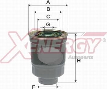 AP XENERGY X159852 - Filtre à carburant cwaw.fr