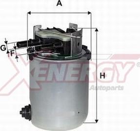 AP XENERGY X1598579 - Filtre à carburant cwaw.fr