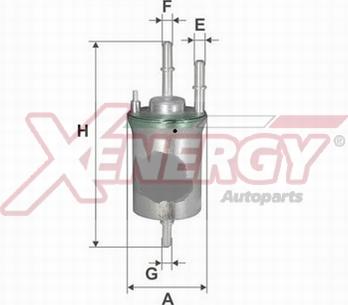 AP XENERGY X1598363 - Filtre à carburant cwaw.fr