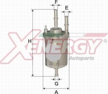 AP XENERGY X1598362 - Filtre à carburant cwaw.fr