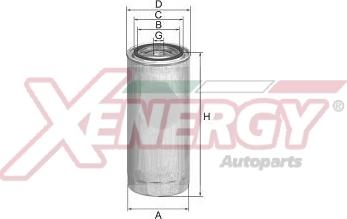 AP XENERGY X1540500 - Filtre à carburant cwaw.fr